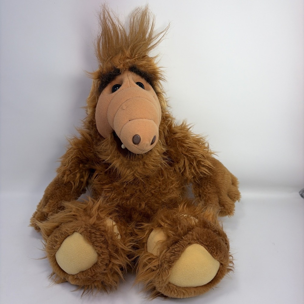 Vintage Plush 18" ALF Stuffed Animal Doll Toy Alien Productions Coleco TV 1986
